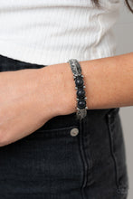 Load image into Gallery viewer, Paparazzi Mojave Glyphs - Black - Cuff Bracelet - $5 Jewelry with Ashley Swint