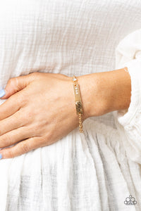 PRE-ORDER - Paparazzi Mom Always Knows - Gold - Mother's Day Bracelet - $5 Jewelry with Ashley Swint