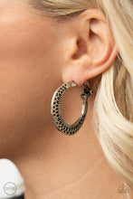 Load image into Gallery viewer, Paparazzi Moon Child Charisma - Silver - Clip On Earrings - $5 Jewelry with Ashley Swint