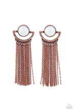 Load image into Gallery viewer, PRE-ORDER - Paparazzi Opal Oracle - Copper - Earrings - $5 Jewelry with Ashley Swint