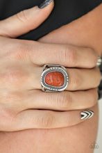 Load image into Gallery viewer, Paparazzi Out On The Range - Orange - Ring - $5 Jewelry with Ashley Swint