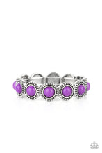 Load image into Gallery viewer, PRE-ORDER - Paparazzi Polished Promenade - Purple - Bracelet - $5 Jewelry with Ashley Swint