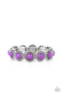 PRE-ORDER - Paparazzi Polished Promenade - Purple - Bracelet - $5 Jewelry with Ashley Swint