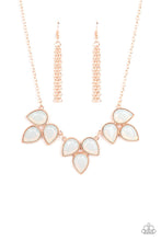 Load image into Gallery viewer, PRE-ORDER - Paparazzi Prairie Fairytale - Rose Gold - Necklace &amp; Earrings - $5 Jewelry with Ashley Swint