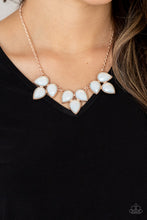 Load image into Gallery viewer, PRE-ORDER - Paparazzi Prairie Fairytale - Rose Gold - Necklace &amp; Earrings - $5 Jewelry with Ashley Swint