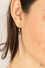 Load image into Gallery viewer, PRE-ORDER - Paparazzi Prairie Fairytale - Rose Gold - Necklace &amp; Earrings - $5 Jewelry with Ashley Swint