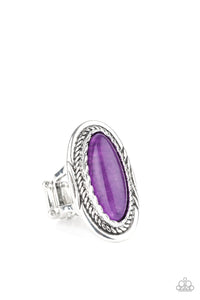 PRE-ORDER - Paparazzi Primal Instincts - Purple Stone - Ring - $5 Jewelry with Ashley Swint