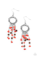 Load image into Gallery viewer, PRE-ORDER - Paparazzi Primal Prestige - Red - Earrings - $5 Jewelry with Ashley Swint