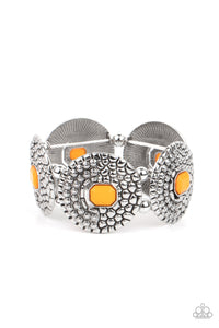 PRE-ORDER - Paparazzi Prismatic Prowl - Orange - Bracelet - $5 Jewelry with Ashley Swint