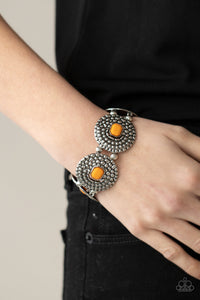 PRE-ORDER - Paparazzi Prismatic Prowl - Orange - Bracelet - $5 Jewelry with Ashley Swint