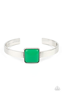 PRE-ORDER - Paparazzi Prismatically Poppin - Green - Bracelet - $5 Jewelry with Ashley Swint