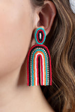 Load image into Gallery viewer, Paparazzi Rainbow Remedy - Multi - Seed Beads Earrings - $5 Jewelry with Ashley Swint