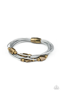 Paparazzi Raw Edge - Multi - Magnetic Closure - Bracelet - $5 Jewelry with Ashley Swint