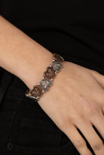 Load image into Gallery viewer, PRE-ORDER - Paparazzi Rustic Heartthrob - Multi - Bracelet - $5 Jewelry with Ashley Swint