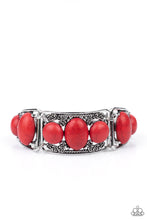 Load image into Gallery viewer, PRE-ORDER - Paparazzi Southern Splendor - Red Stone - Bracelet - $5 Jewelry with Ashley Swint