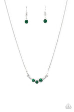 Load image into Gallery viewer, Paparazzi Sparkling Stargazer - Green - Necklace &amp; Earrings - $5 Jewelry with Ashley Swint