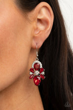 Load image into Gallery viewer, PRE-ORDER - Paparazzi Stunning Starlet - Red - Earrings - $5 Jewelry with Ashley Swint