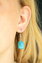 Load image into Gallery viewer, Paparazzi Stunningly Stone Age - Multi - Earthy and Turquoise Stones - White Rhinestones - Necklace - $5 Jewelry With Ashley Swint