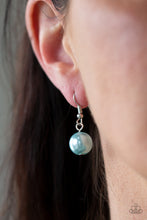 Load image into Gallery viewer, Paparazzi Modern Musical - Blue Pearls - Silver Thick Chain Necklace &amp; Earrings - $5 Jewelry with Ashley Swint