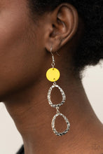 Load image into Gallery viewer, PRE-ORDER - Paparazzi Surfside Shimmer - Yellow - Earrings - $5 Jewelry with Ashley Swint