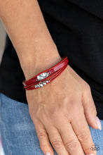 Load image into Gallery viewer, PRE-ORDER - Paparazzi Tahoe Tourist - Red - Magnetic Bracelet - $5 Jewelry with Ashley Swint