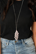 Load image into Gallery viewer, Paparazzi Take a Final BOUGH - Pink - Necklace &amp; Earrings - $5 Jewelry with Ashley Swint