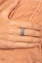 Load image into Gallery viewer, PRE-ORDER - Paparazzi Tangible Texture - Silver - Dainty Band Ring - $5 Jewelry with Ashley Swint