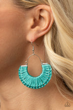 Load image into Gallery viewer, PRE-ORDER - Paparazzi Threadbare Beauty - Blue - Earrings - $5 Jewelry with Ashley Swint