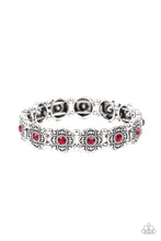 Load image into Gallery viewer, PRE-ORDER - Paparazzi Trés Magnifique - Red - Bracelet - $5 Jewelry with Ashley Swint