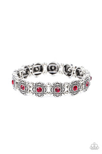 PRE-ORDER - Paparazzi Trés Magnifique - Red - Bracelet - $5 Jewelry with Ashley Swint