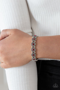 PRE-ORDER - Paparazzi Trés Magnifique - Red - Bracelet - $5 Jewelry with Ashley Swint