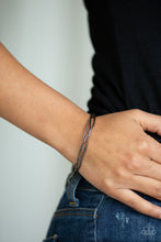 Load image into Gallery viewer, Paparazzi Twist Of The Wrist - Black Gunmetal - Diamond Cut - Cuff Bracelet - $5 Jewelry With Ashley Swint