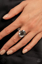 Load image into Gallery viewer, Paparazzi Updated Dazzle - Silver - Ring - Fashion Fix November 2021 - $5 Jewelry with Ashley Swint