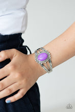 Load image into Gallery viewer, PRE-ORDER - Paparazzi Very TERRA-torial - Purple - Bracelet - $5 Jewelry with Ashley Swint