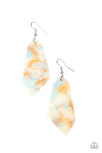Load image into Gallery viewer, Paparazzi Walking On WATERCOLORS - Multi Light - Watercolor Acrylic - Earrings - $5 Jewelry with Ashley Swint