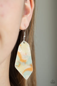 Paparazzi Walking On WATERCOLORS - Multi Light - Watercolor Acrylic - Earrings - $5 Jewelry with Ashley Swint