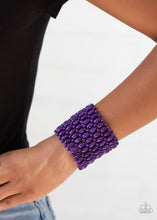 Load image into Gallery viewer, PRE-ORDER - Paparazzi Way Down In Kokomo - Purple - Bracelet - $5 Jewelry with Ashley Swint