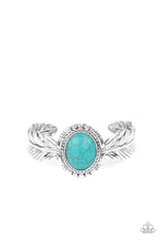 Load image into Gallery viewer, PRE-ORDER - Paparazzi Western Wings - Blue Turquoise Stone - Bracelet - $5 Jewelry with Ashley Swint