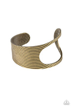 Load image into Gallery viewer, Paparazzi What GLEAMS Are Made Of - Brass - Cuff Bracelet - $5 Jewelry with Ashley Swint