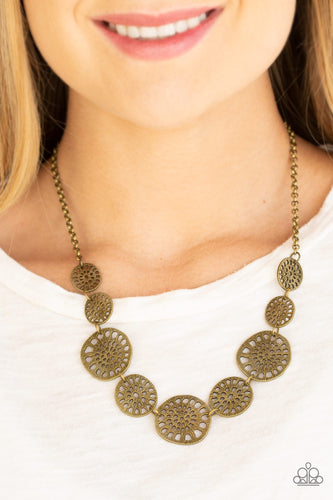 PAPARAZZI Your Own Free WHEEL - Brass - $5 Jewelry with Ashley Swint