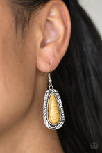 Load image into Gallery viewer, Cruzin Colorado - Yellow - Earrings - $5 Jewelry With Ashley Swint