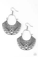Load image into Gallery viewer, Paparazzi Indigenous Idol - Black Gunmetal - Earrings - $5 Jewelry With Ashley Swint