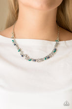 Load image into Gallery viewer, Paparazzi Sailing The Seven Seas - Blue - Faceted Sailor Blue and Harbor Mist Beads - Necklace &amp; Earrings - $5 Jewelry with Ashley Swint