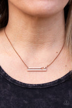 Load image into Gallery viewer, Paparazzi Sending All My Love - Copper - Heart Cutout - Necklace &amp; Earrings - $5 Jewelry With Ashley Swint