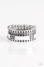 Load image into Gallery viewer, Paparazzi Super Summer - White - Silver Ring - $5 Jewelry With Ashley Swint
