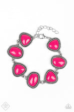 Load image into Gallery viewer, Paparazzi Vividly Vixen - Pink Bracelet - Trend Blend Fashion Fix - May 2019 - $5 Jewelry With Ashley Swint