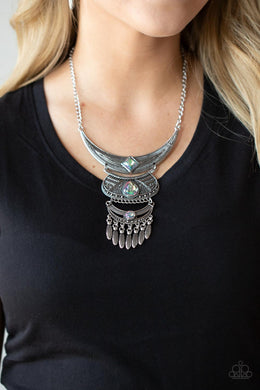 PRE-ORDER - Paparazzi Lunar Enchantment - Multi - Necklace & Earrings - $5 Jewelry with Ashley Swint