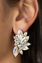 Load image into Gallery viewer, Paparazzi Instant Iridescence - White - Post Earring