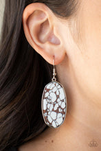 Load image into Gallery viewer, Paparazzi Stone Sculptures - Brown - Earrings