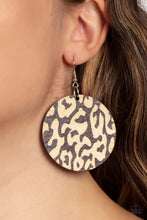 Load image into Gallery viewer, Paparazzi Catwalk Safari - Brown - Wooden Earrings